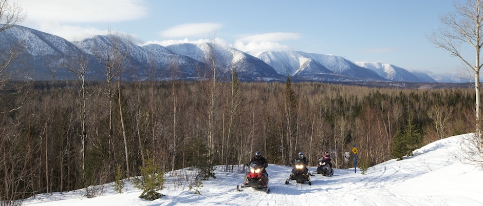 Interview with a Snowmobiler: Brent Richardson about Gaspésie