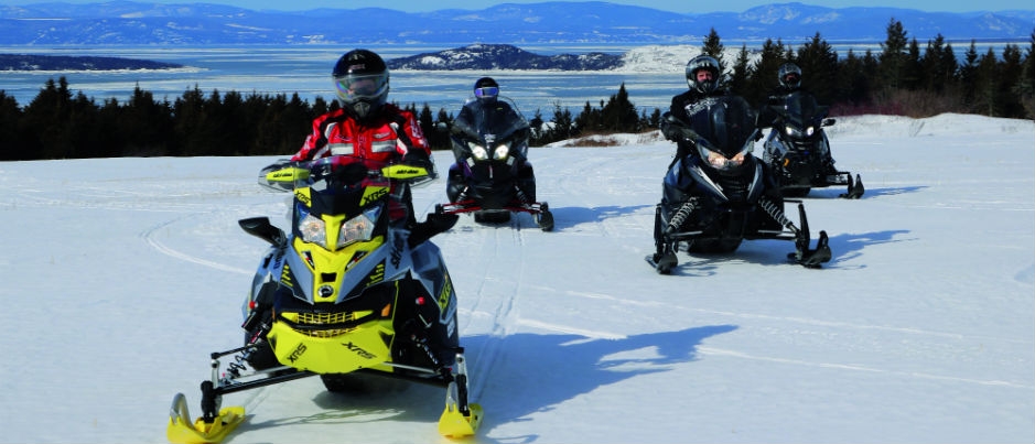 Snowmobiling in Bas-Saint-Laurent: Superb Scenery to Admire