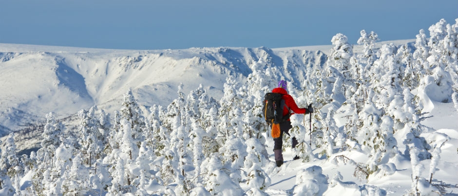 Parc national de la Gaspésie - Photo Credit: Steve Deschênes Winter Fun in the National Parks of Eastern Québec!