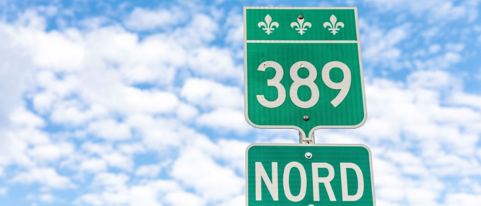Route 389, which turns into Route 500 at the Labrador border - Photo Credit: Mathieu Dupuis/Le Québec maritime 9 Good Reasons to Explore the North Road: Discover Côte-Nord via Labrador