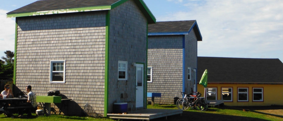 What Unusual Accommodations Are Offered in the Îles de la Madeleine?