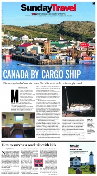 Canada by cargo ship