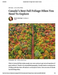 Canada's Best Fall Foliage Hikes You Ned To Explore