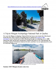 A Trip to Mingan Archipelago National Park in Quebec