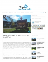 Gîte du Mont-Albert, un séjour dans le parc de la SEPAQ