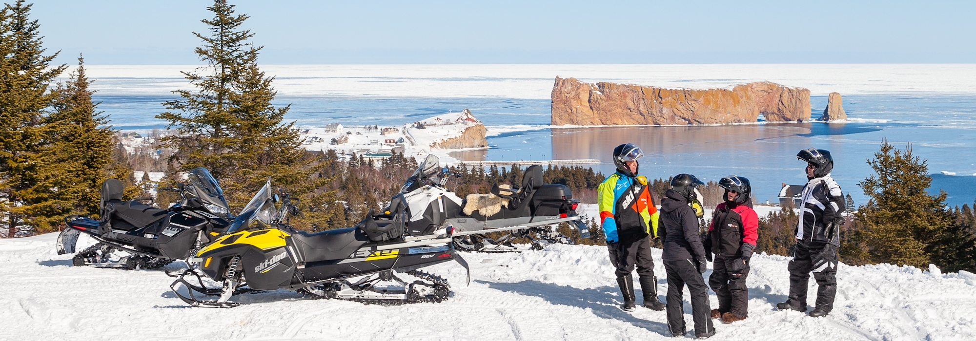 gaspe peninsula snowmobile tour