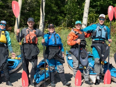 Kayak-camping sur le Saint-Laurent – 2 jours