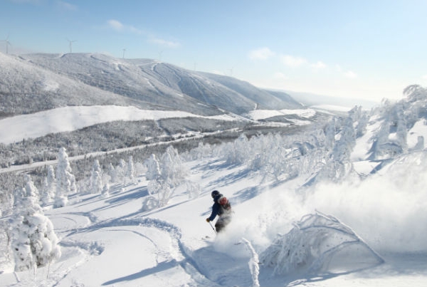 Backcountry Skiing and Snowboarding in the Chic-Chocs, in Québec