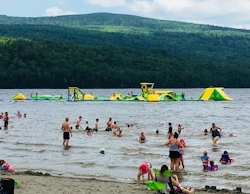 Beach in Pohénégamook