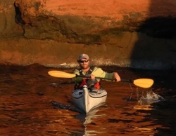 Sea kayaking