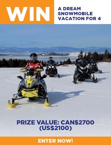 Snowmobiling contest