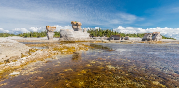 Réserve de parc national de l’Archipel-de-Mingan en Côte-Nord