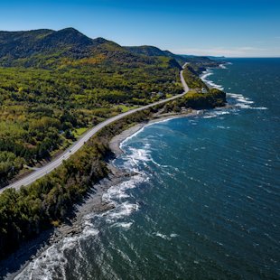 Route 132 en Gaspésie