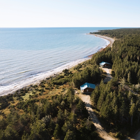 Chalets à Anticosti