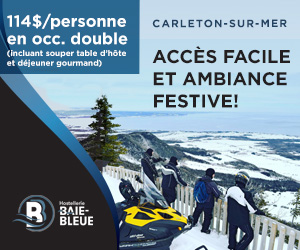 Hostellerie Baie Bleue motoneige